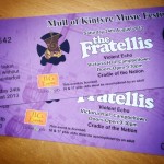 Fratellis Tickets